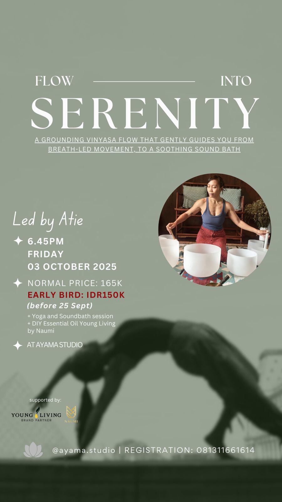 Special Class: Flow Into Serenity - In Studio