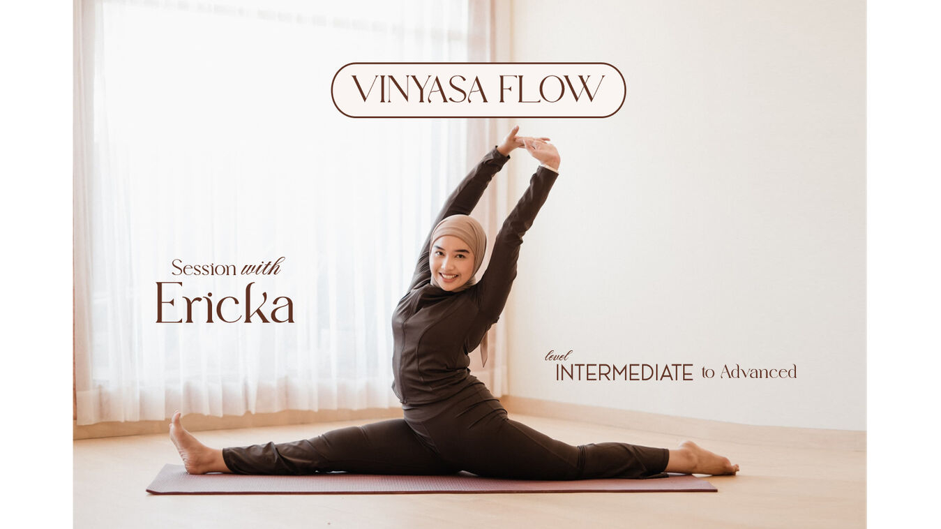 Hot Vinyasa Yoga with Ericka - In Studio