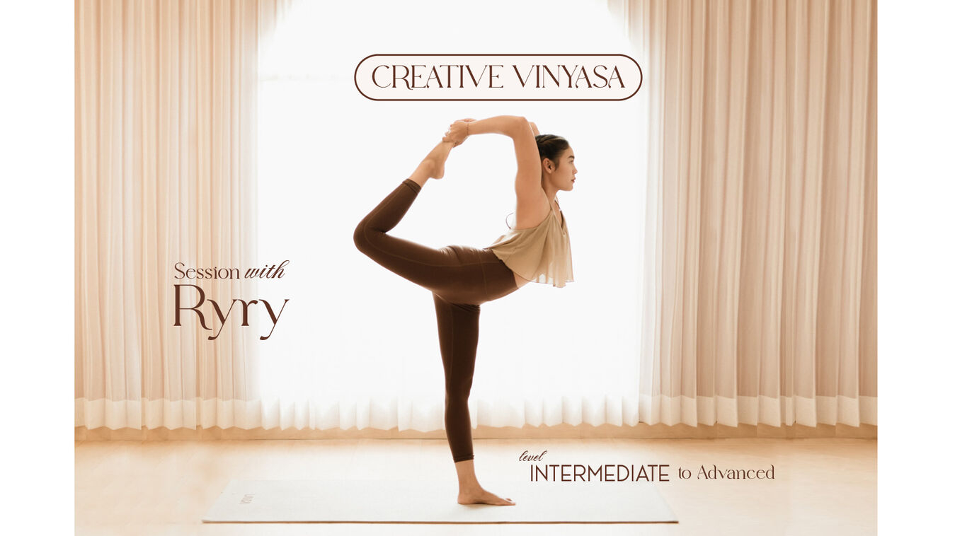 Creative Vinyasa Yoga with Ryry Aci - In Studio