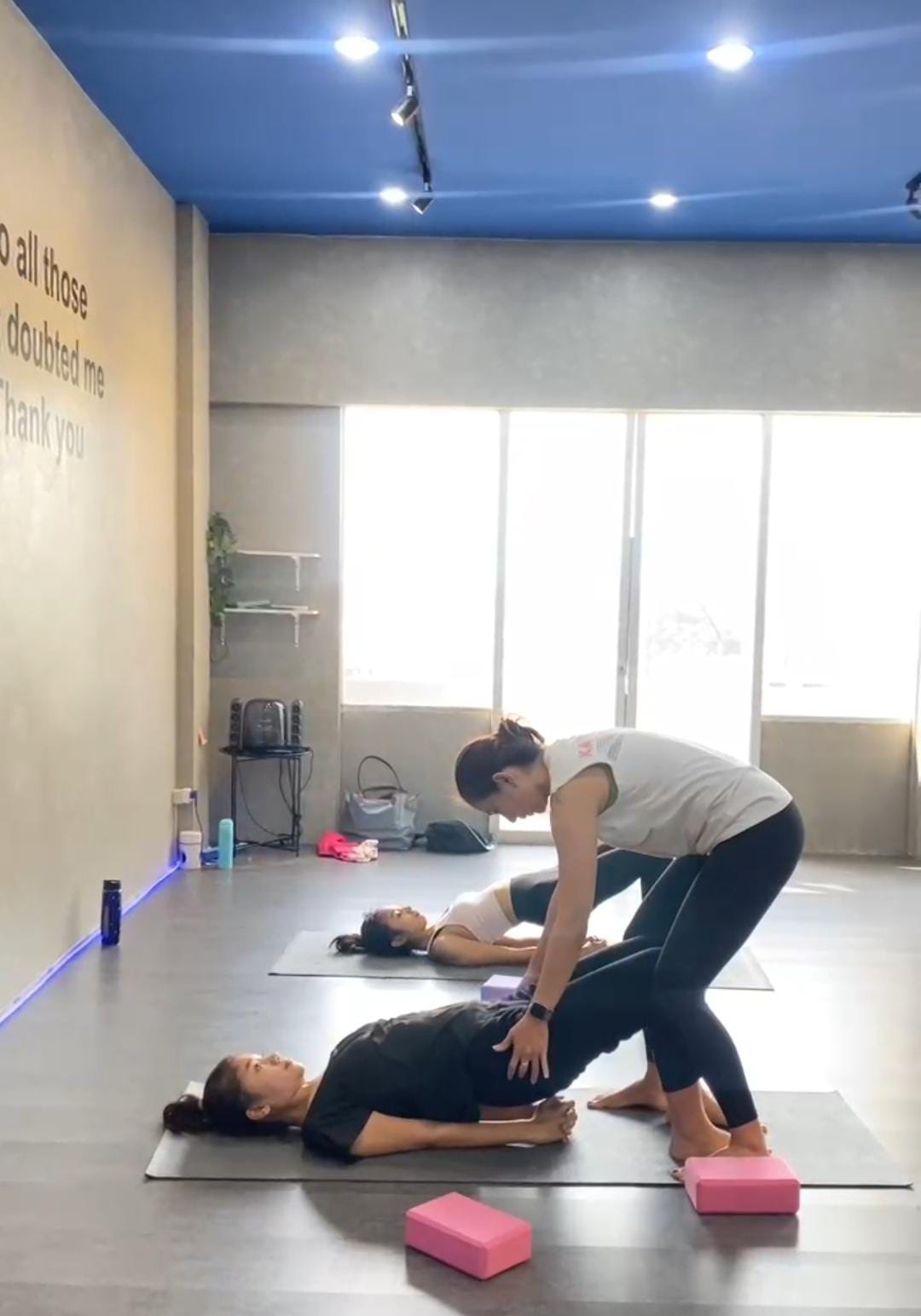Hatha Yoga - in class