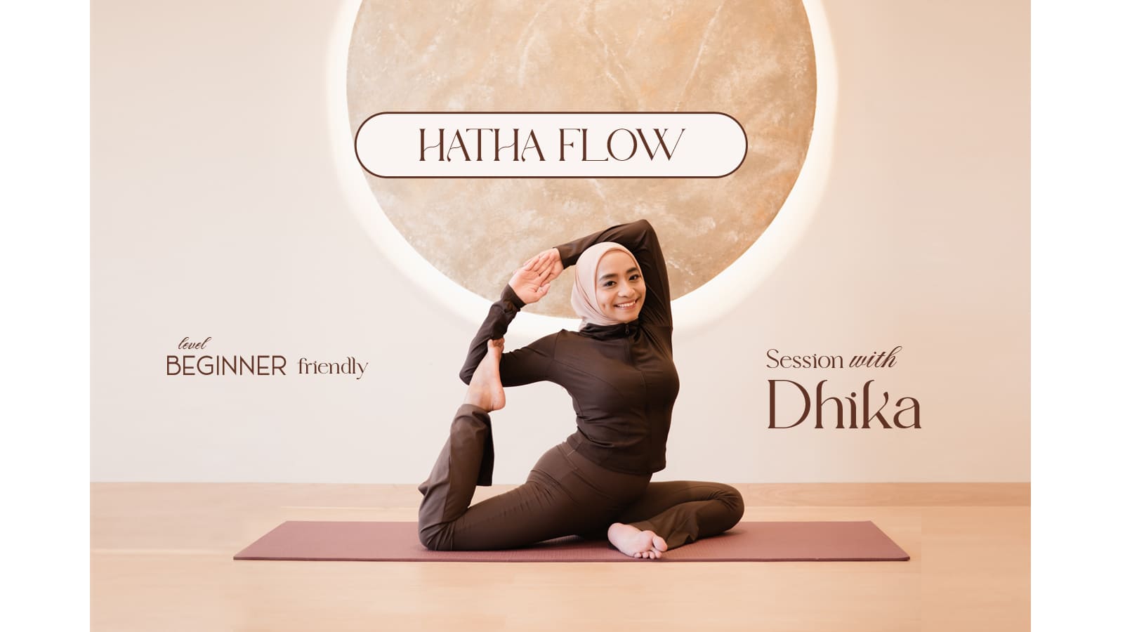 Beginner Vinyasa Yoga with Dhika - In Studio