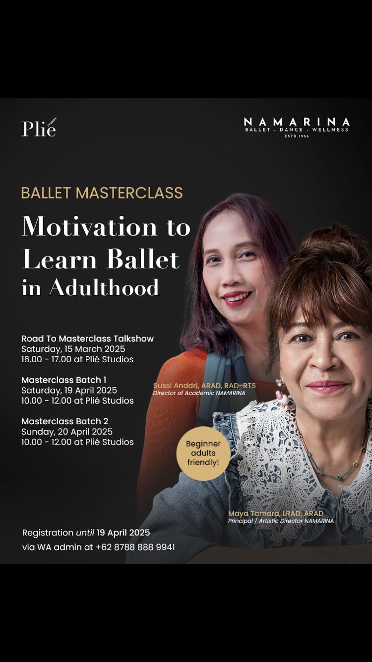 Ballet Masterclass : Motivation to Learn Ballet in Adulthood