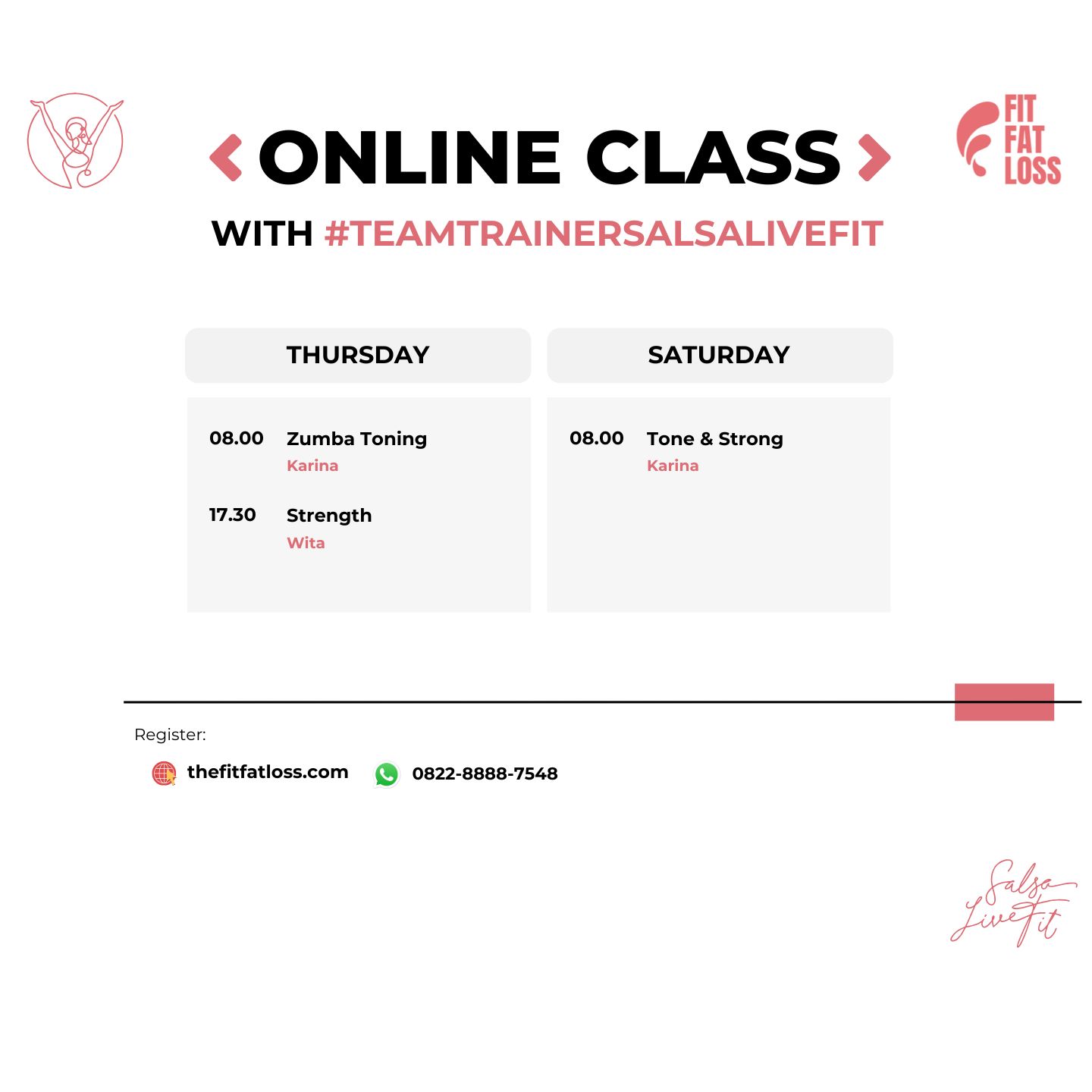 Tone & Strong - Online Class