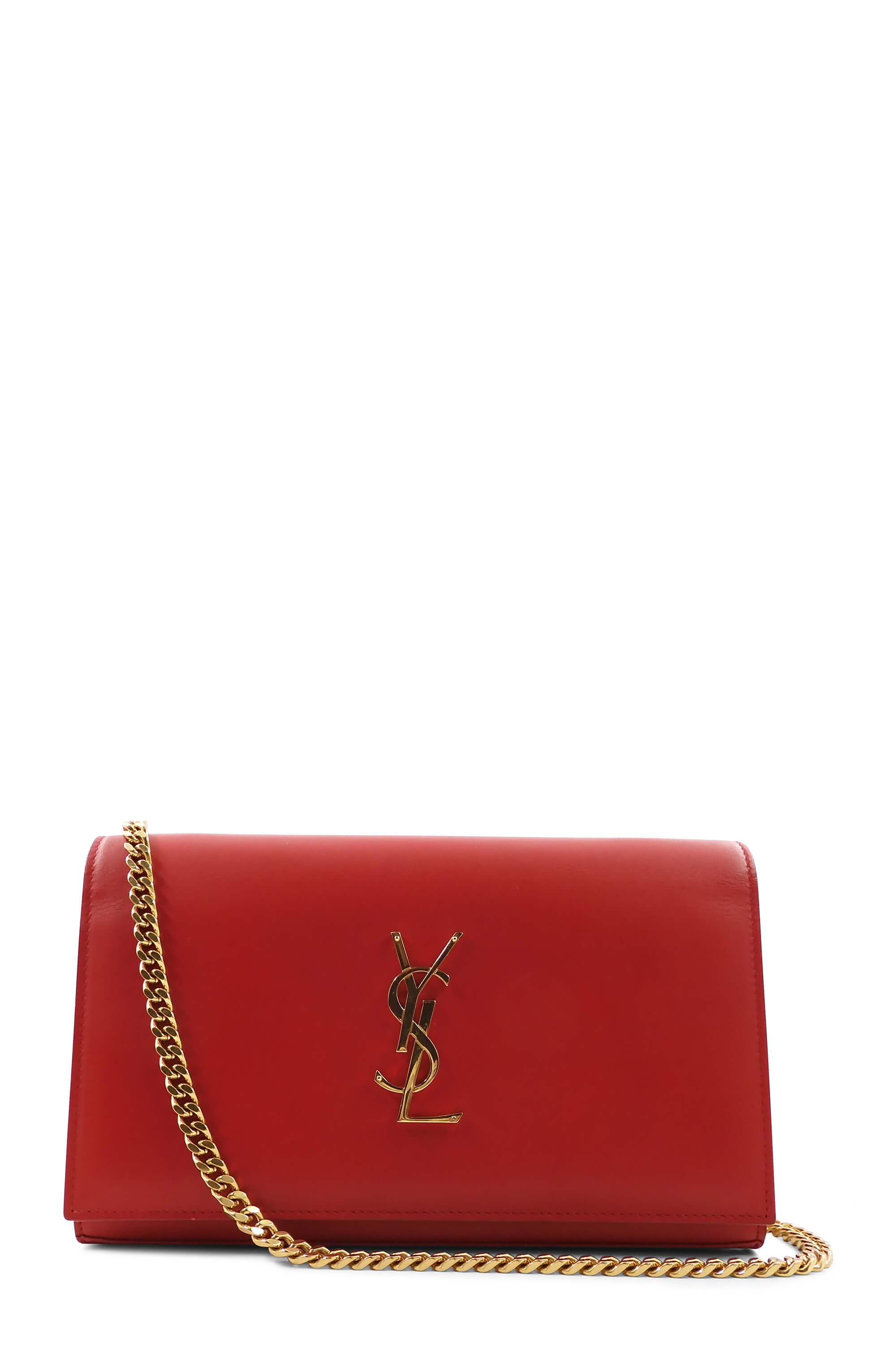saint laurent monogram chain wallet