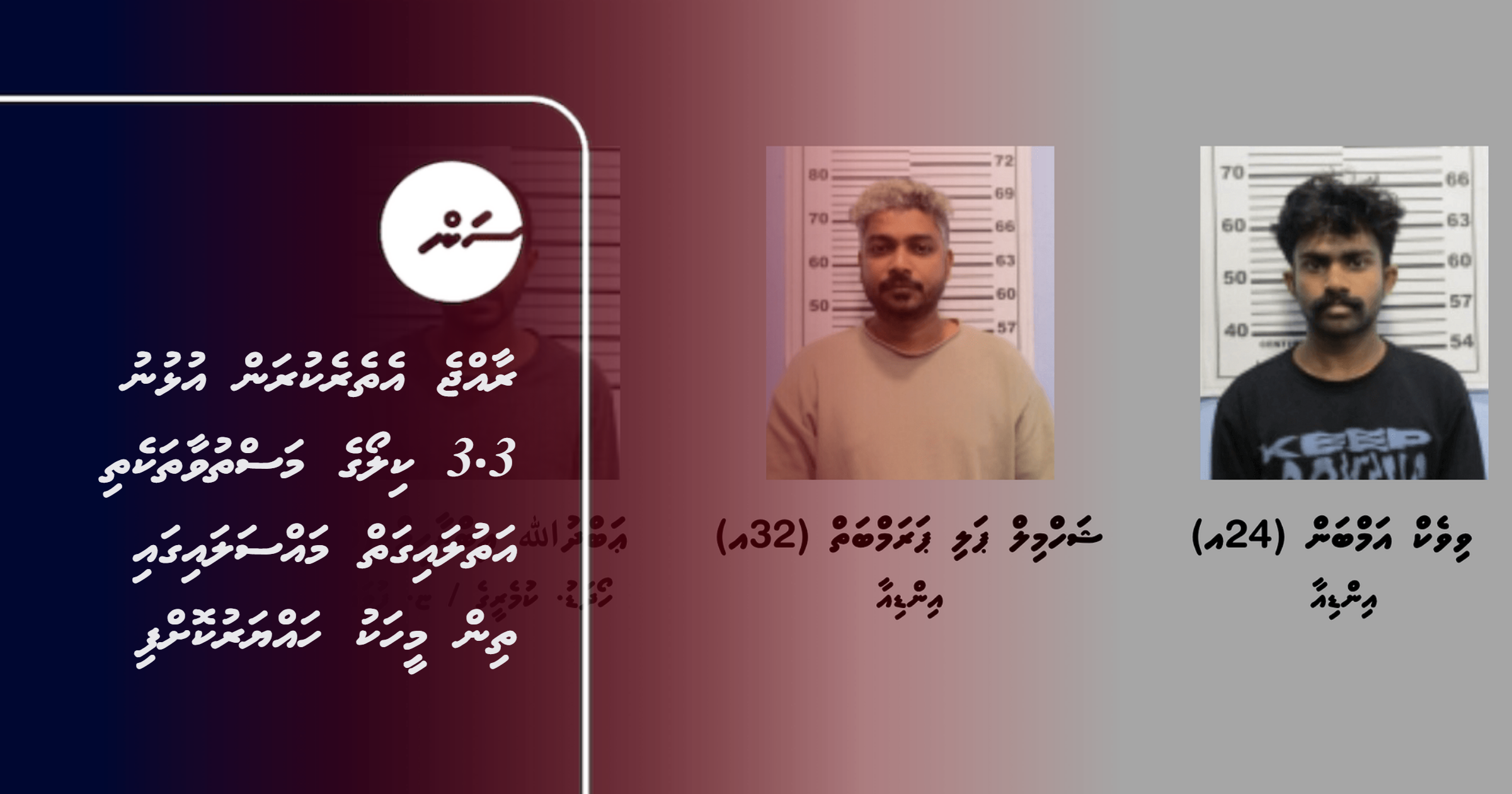 Raajje etherekuran ulhunu 3.3 kilo masthuvaathakethi athulaigai massalaigai 3 meehaku hayyarukohfi