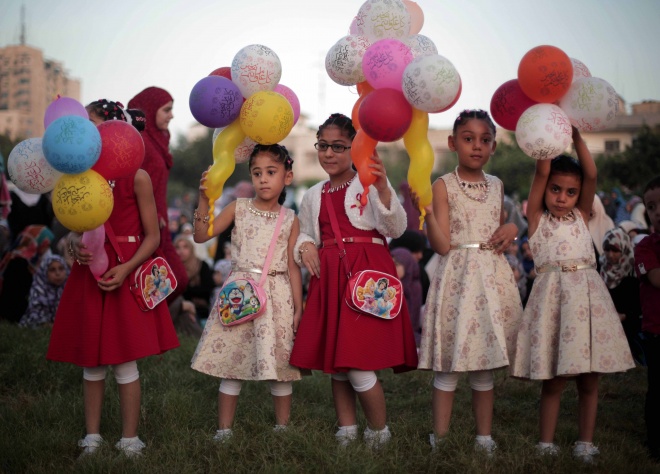 ސެޕްޓެމްބަރ 24، 2015: 1436 ވަނަ އަހަރުގެ ބަރަކާތްތެރި އަޟްހާ އީދު ދުވަހު ފަލަސްތީން -- ފޮޓޯ/ އޭޕީ