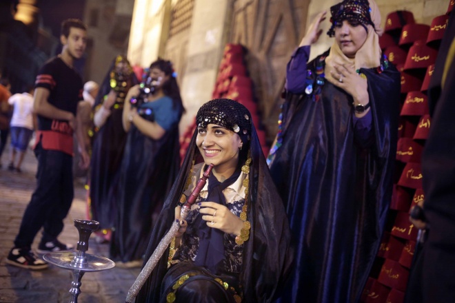 ސެޕްޓެމްބަރ 24، 2015: 1436 ވަނަ އަހަރުގެ ބަރަކާތްތެރި އަޟްހާ އީދު ދުވަހު މިސްރު -- ފޮޓޯ/ އޭޕީ