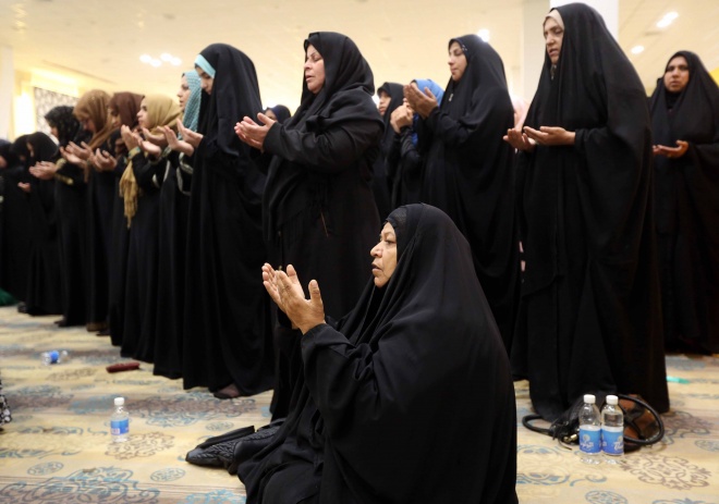 ސެޕްޓެމްބަރ 24، 2015: 1436 ވަނަ އަހަރުގެ ބަރަކާތްތެރި އަޟްހާ އީދު ދުވަހު އިރާގު -- ފޮޓޯ/ އޭޕީ