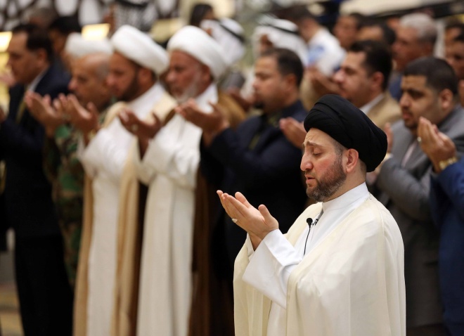 ސެޕްޓެމްބަރ 24، 2015: 1436 ވަނަ އަހަރުގެ ބަރަކާތްތެރި އަޟްހާ އީދު ދުވަހު އިރާގު -- ފޮޓޯ/ އޭޕީ