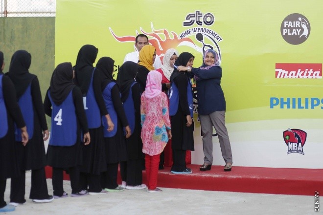 ޑިސެމްބަރ 15، 2015:  އެސްޓީއޯ ހޯމް އިމްޕްރޫވްމަންޓް ބަށި މުބާރާތުގެ އިނާމު ދިނުމުގެ ރަސްމިއްޔާތުގެ ތެރެއިން -- ސަން ފޮޓޯ/ފަޔާޒު މޫސާ