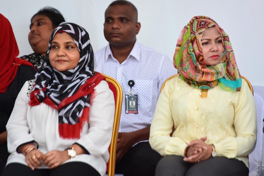 ނޮވެމްބަރ 27، 2016: އެސްޓީއޯ ހޯމް އިމްރޫވްމަންޓް ބަށިބޯޅަ މުބާރާތުގެ ބަށި ރާނީއަކަށް ހޮވުނު ލުބްނާ --- ސަން ފޮޓޯ/ ފަޔާޒް މޫސާ