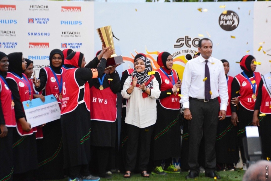 ނޮވެމްބަރ 27، 2016: އެސްޓީއޯ ހޯމް އިމްރޫވްމަންޓް ބަށިބޯޅަ މުބާރާތުގެ ނިންމުމުގެ ރަސްމިއްޔާތުގެ ތެރެއިން --- ސަން ފޮޓޯ/ ފަޔާޒް މޫސާ