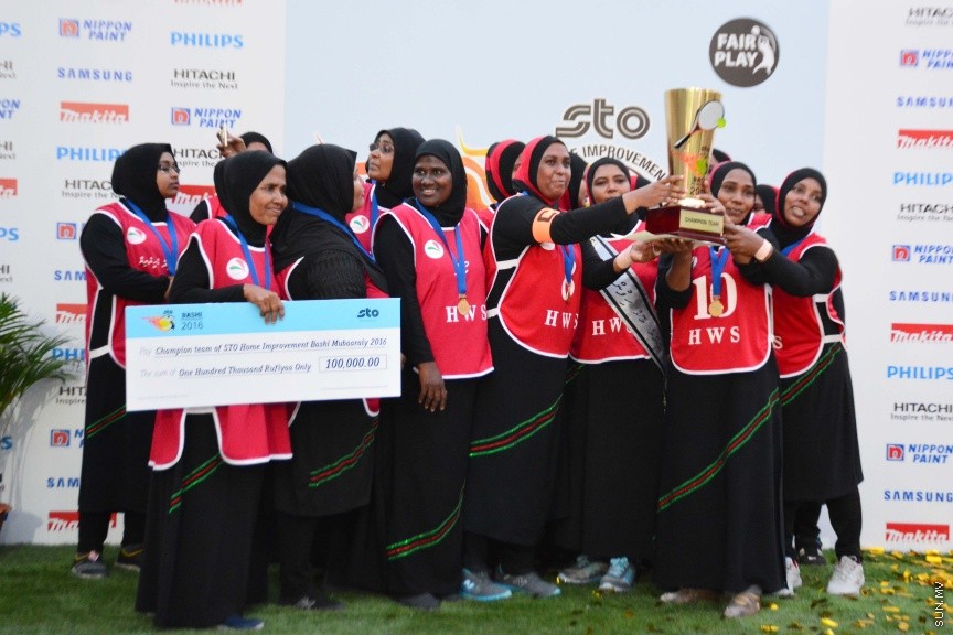 ނޮވެމްބަރ 27، 2016: އެސްޓީއޯ ހޯމް އިމްރޫވްމަންޓް ބަށިބޯޅަ މުބާރާތުގެ ނިންމުމުގެ ރަސްމިއްޔާތުގެ ތެރެއިން --- ސަން ފޮޓޯ/ ފަޔާޒް މޫސާ