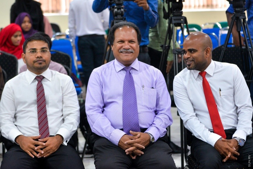 ބައިނަލް އަޤްވާމީ އެންޓިކޮރަޕްޝަން ދުވަސް ފާހަގަކުރުމުގެ ގޮތުން ބޭއްވި ރަސްމިއްޔާތުގެ ތެރެއިން---ސަން ފޮޓޯ/ މުހައްމަދު އަފްރާހް 