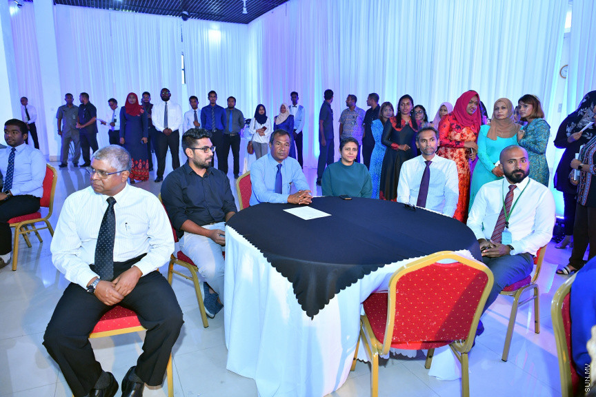 ރައީސުލްޖުމްހޫރިއްޔާ،އެސް.އެމް.އީ. ޑިވެލޮޕްމަންޓް ފައިނޭންސް ކޯޕަރޭޝަން ޕްރައިވެޓް ލިމިޓެޑް (އެސް.ޑީ.އެފް.ސީ) އިފްތިތާޙުކޮށްދެއްވުން -- ފޮޓޯ/ ރައީސް އޮފީސް