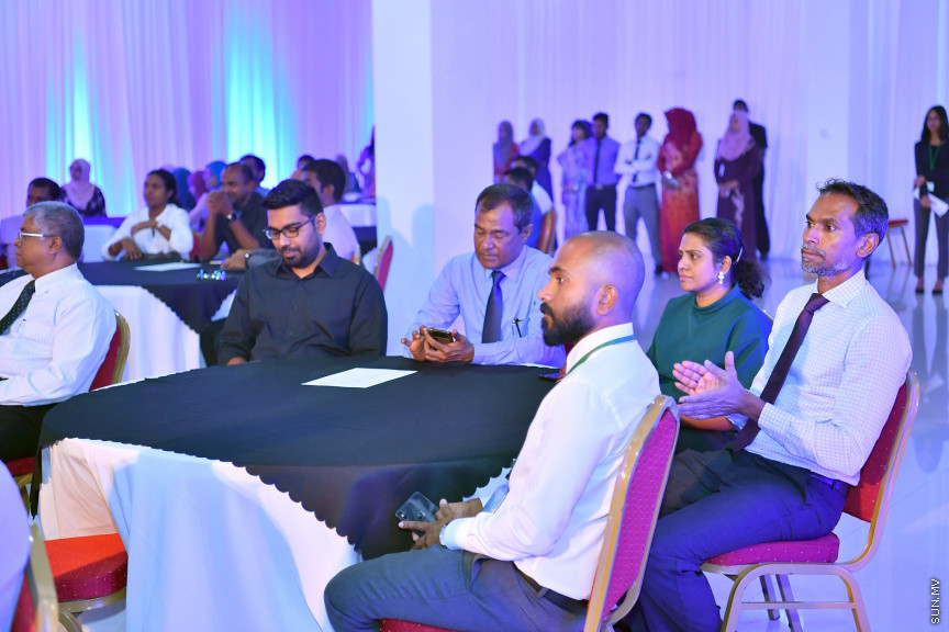 ރައީސުލްޖުމްހޫރިއްޔާ،އެސް.އެމް.އީ. ޑިވެލޮޕްމަންޓް ފައިނޭންސް ކޯޕަރޭޝަން ޕްރައިވެޓް ލިމިޓެޑް (އެސް.ޑީ.އެފް.ސީ) އިފްތިތާޙުކޮށްދެއްވުން -- ފޮޓޯ/ ރައީސް އޮފީސް