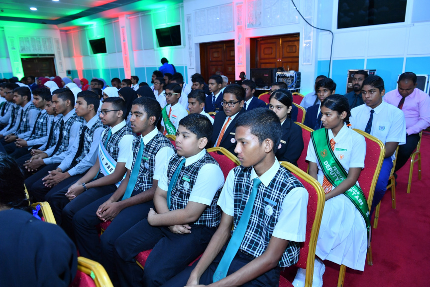 ޝަހީދުންގެ ދުވަހުގެ މުނާސަބަތުގައި ރޭ ބޭއްވި ރަސްމީ ޖަލްސާގެ ތެރެއިން: މިރަސް މިއްޔާތުގައި  ރައީސުލްޖުމްހޫރިއްޔާގެ ނައިބު ބައިވެރިވެ ވަޑައިގެންނެވި -- ފޮޓޯ / ރައީސް އޮފީސް