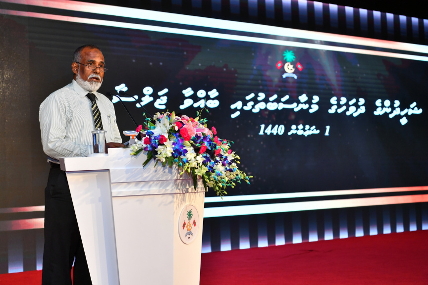ޝަހީދުންގެ ދުވަހުގެ މުނާސަބަތުގައި ރޭ ބޭއްވި ރަސްމީ ޖަލްސާގެ ތެރެއިން: މިރަސް މިއްޔާތުގައި  ރައީސުލްޖުމްހޫރިއްޔާގެ ނައިބު ބައިވެރިވެ ވަޑައިގެންނެވި -- ފޮޓޯ / ރައީސް އޮފީސް