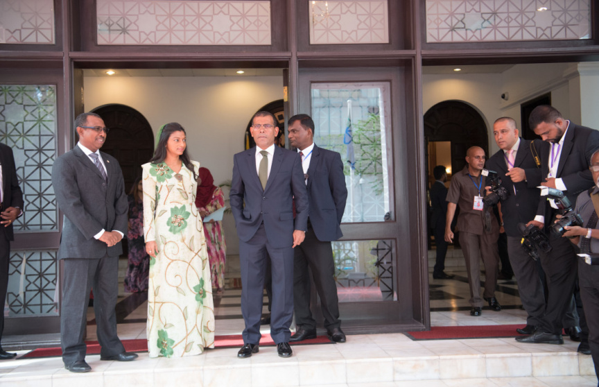 ސެޕްޓެމްބަރ 3، 2019: ސްރީލަންކާގެ ބޮޑުވަޒީރު ރަނިލް ވިކްރަމަސިންގހާ ރައްޔިތުންގެ މަޖިލީހުގައި ތަޤްރީރުކުރެއްވުން -- ފޮޓޯ/ މަޖިލިސް