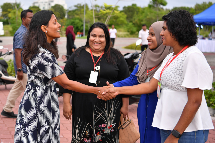 ނޮވެމްބަރ 8، 2019: ވިމެން އިން ޓެކް އިން އިންތިޒާމުކޮށްގެން ބާއްވާ "ސްޓެމް ފެސްޓް 2019"ގެ ތެރެއިން -- ފޮޓޯ/ ރައީސް އޮފީސް