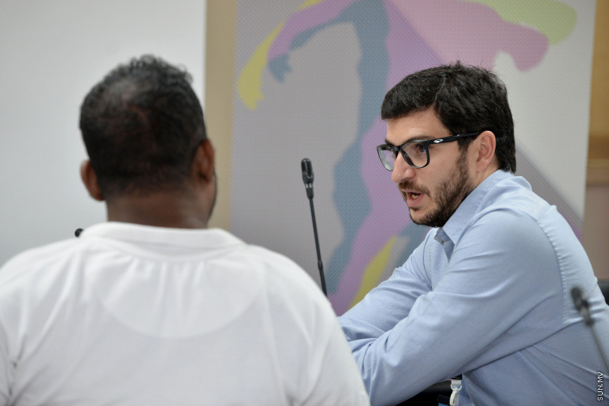 ޖެނުއަރީ 28، 2020: މޯލްޑިވްސް ސްޕޯޓްސް ކޯޕަރޭޝަނުން އިސްނަގައިގެން ސްޓެލްކޯ ހޯލްގައި ކުރިއަށް ދާ މާކެޓިންގް އާއި ސްޕޮންސާޝިޕްގެ ހާއްސަ ވޯކްޝޮޕްގެ ތެރެއިން -- ސަން ފޮޓޯ/ ފަޔާޒު މޫސާ