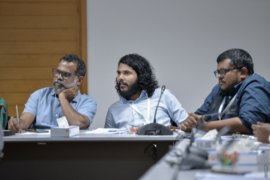 ޖެނުއަރީ 28، 2020: މޯލްޑިވްސް ސްޕޯޓްސް ކޯޕަރޭޝަނުން އިސްނަގައިގެން ސްޓެލްކޯ ހޯލްގައި ކުރިއަށް ދާ މާކެޓިންގް އާއި ސްޕޮންސާޝިޕްގެ ހާއްސަ ވޯކްޝޮޕްގެ ތެރެއިން -- ސަން ފޮޓޯ