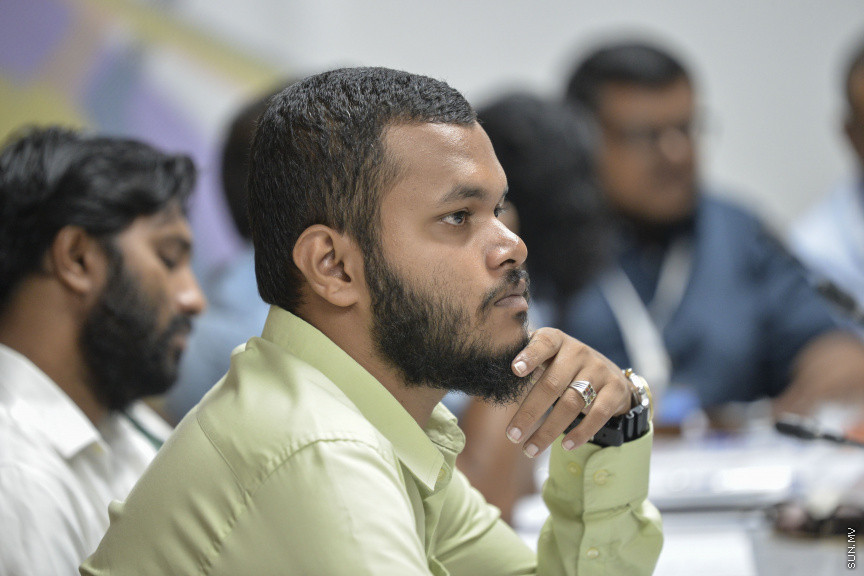 ޖެނުއަރީ 28، 2020: މޯލްޑިވްސް ސްޕޯޓްސް ކޯޕަރޭޝަނުން އިސްނަގައިގެން ސްޓެލްކޯ ހޯލްގައި ކުރިއަށް ދާ މާކެޓިންގް އާއި ސްޕޮންސާޝިޕްގެ ހާއްސަ ވޯކްޝޮޕްގެ ތެރެއިން -- ސަން ފޮޓޯ