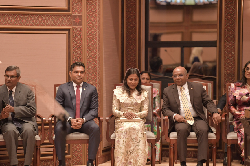 ފެބްރުއަރީ 3، 2020: މިއަހަރަށް ރައްޔިތުންގެ މަޖިލިސް ހުޅުވުމާއި ރައީސުލްޖުމްހޫރިއްޔާ ރިޔާސީ ބަޔާން އިއްވުން ---- ފޮޓޯ/ މަޖިލިސް