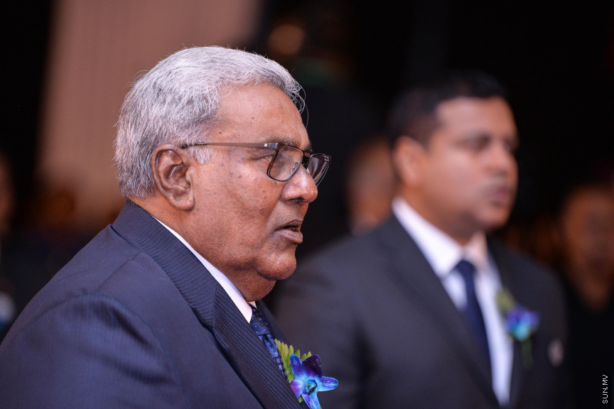 މާޗް 4، 2020: ސްޓެލްކޯއިން ކަރަންޓުގެ ހިދުމަތަށް ދޭން ފެށިތާ 70 އަހަރު ފުރުން ފާހަގަ ކުރުމަށް ދަރުބާރުގޭގައި ބޭއްވި ޖަލްސާގެ ތެރެއިން -- ސަން ފޮޓޯ/ ފަޔާޒު މޫސާ