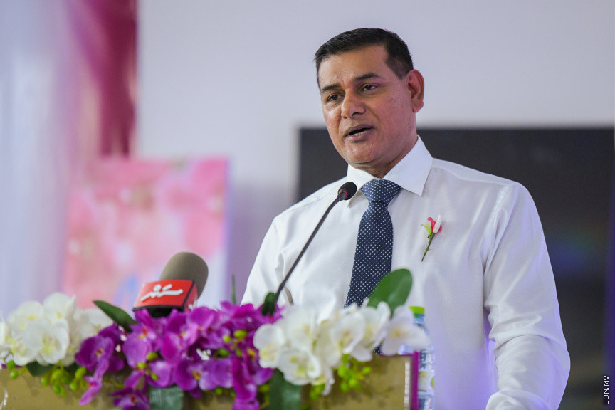 ދ އަތޮޅު މަދަރުސާގެ އަހަރީ އިނާމު ދިނުމުގެ ޖަލްސާގެ ތެރެއިން -- ސަން ފޮޓޯ/ މުޙައްމަދު ހައްޔާން