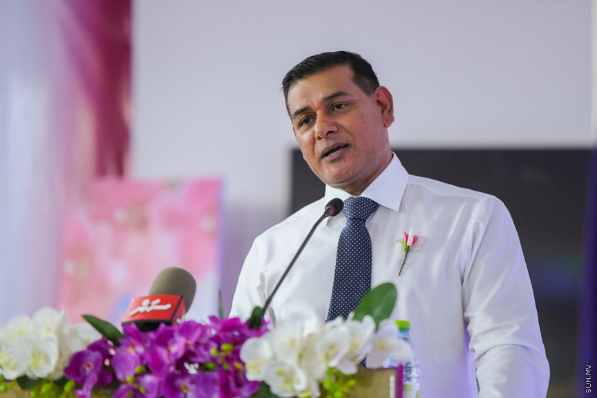 ދ އަތޮޅު މަދަރުސާގެ އަހަރީ އިނާމު ދިނުމުގެ ޖަލްސާގެ ތެރެއިން -- ސަން ފޮޓޯ/ މުޙައްމަދު ހައްޔާން