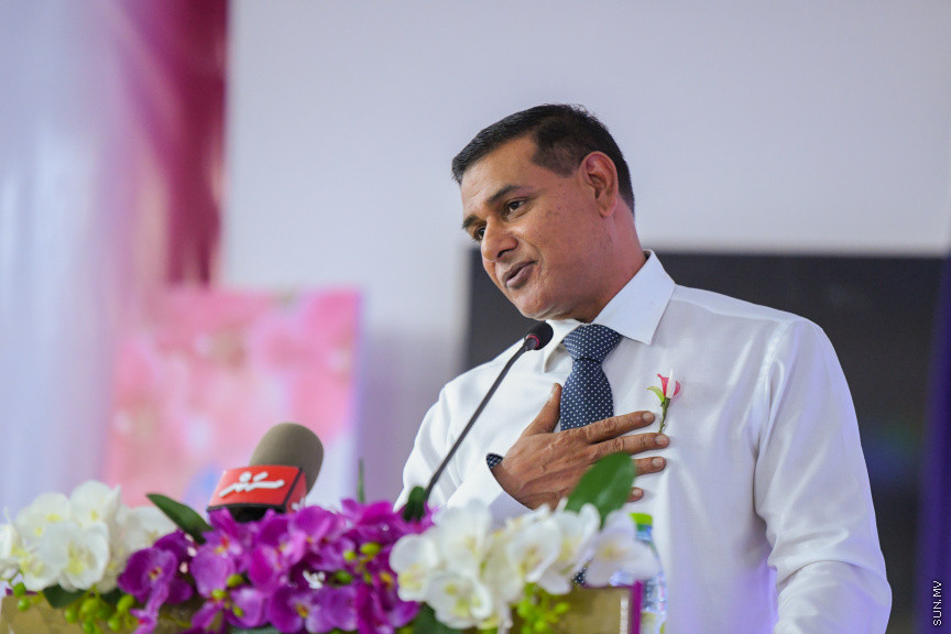 ދ އަތޮޅު މަދަރުސާގެ އަހަރީ އިނާމު ދިނުމުގެ ޖަލްސާގެ ތެރެއިން -- ސަން ފޮޓޯ/ މުޙައްމަދު ހައްޔާން