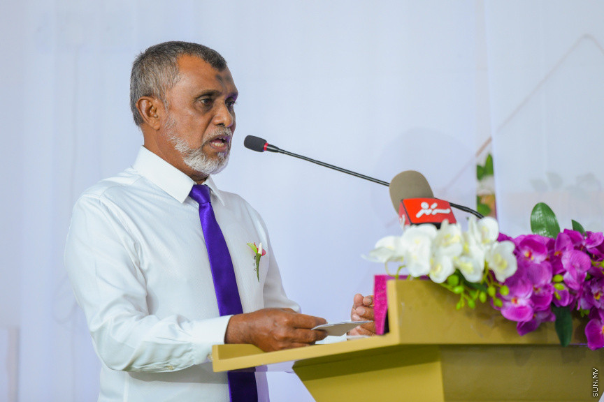 ދ އަތޮޅު މަދަރުސާގެ އަހަރީ އިނާމު ދިނުމުގެ ޖަލްސާގެ ތެރެއިން -- ސަން ފޮޓޯ/ މުޙައްމަދު ހައްޔާން