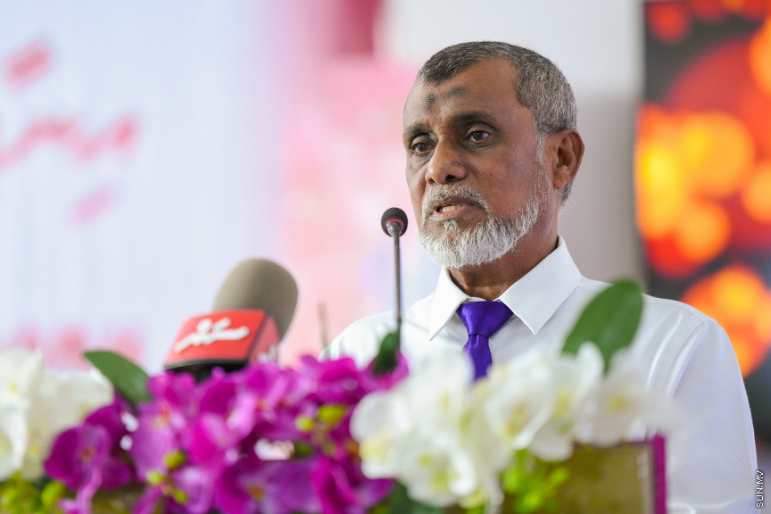 ދ އަތޮޅު މަދަރުސާގެ އަހަރީ އިނާމު ދިނުމުގެ ޖަލްސާގެ ތެރެއިން -- ސަން ފޮޓޯ/ މުޙައްމަދު ހައްޔާން