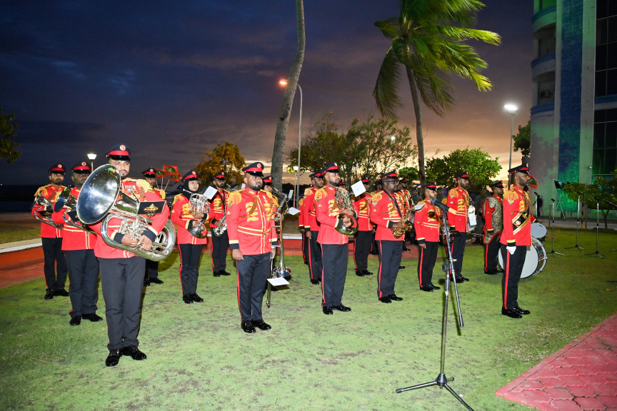 57 ވަނަ މިނިވަން ދުވަހުގެ ދިދަ ނެގުމުގެ ރަސްމިއްޔާތުގެ ތެރެއިން -- ފޮޓޯ/ ރައީސް އޮފީސް