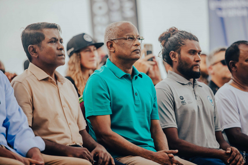 ވިޒިޓް މޯލްޑިވްސް ޕްރޯ 2022 އިފުތިތާހުކޮށްދެއްވުމުގެ ރަސްމިއްޔާތުގެ ތެރެއިން --- ސަން ފޮޓޯ/ މުޙައްމަދު ނާއިލް ހުސައިން

