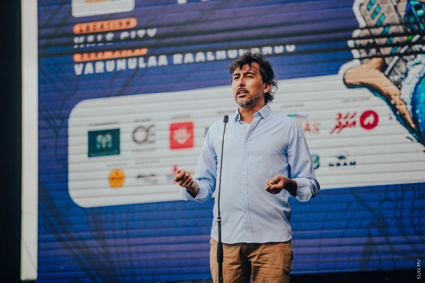 ވިޒިޓް މޯލްޑިވްސް ޕްރޯ 2022 އިފުތިތާހުކޮށްދެއްވުމުގެ ރަސްމިއްޔާތުގެ ތެރެއިން --- ސަން ފޮޓޯ/ މުޙައްމަދު ނާއިލް ހުސައިން

