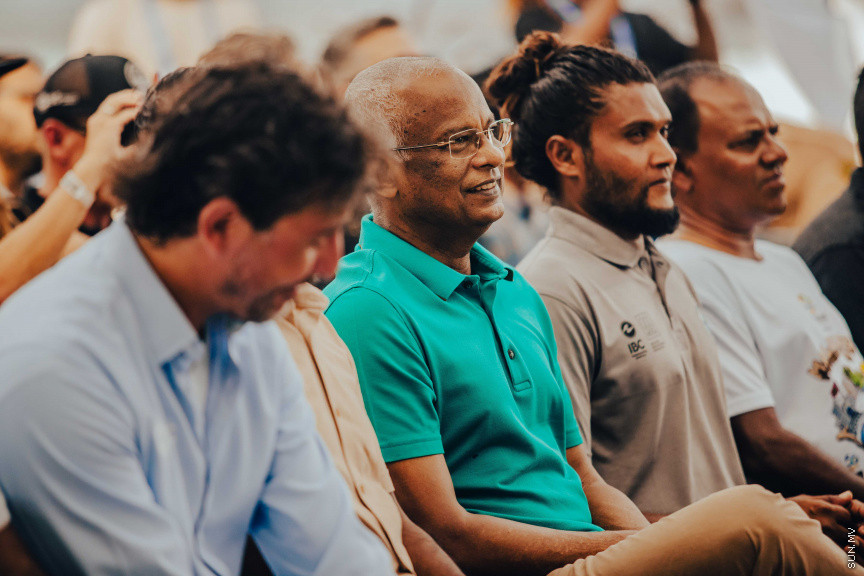 ވިޒިޓް މޯލްޑިވްސް ޕްރޯ 2022 އިފުތިތާހުކޮށްދެއްވުމުގެ ރަސްމިއްޔާތުގެ ތެރެއިން --- ސަން ފޮޓޯ/ މުޙައްމަދު ނާއިލް ހުސައިން

