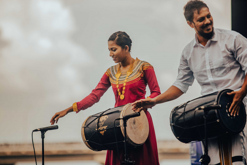 ވިޒިޓް މޯލްޑިވްސް ޕްރޯ 2022 އިފުތިތާހުކޮށްދެއްވުމުގެ ރަސްމިއްޔާތުގެ ތެރެއިން --- ސަން ފޮޓޯ/ މުޙައްމަދު ނާއިލް ހުސައިން

