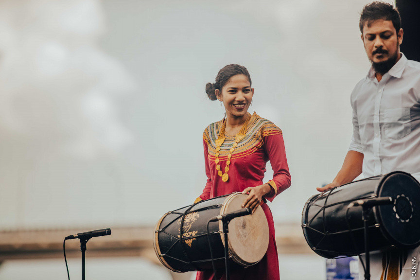 ވިޒިޓް މޯލްޑިވްސް ޕްރޯ 2022 އިފުތިތާހުކޮށްދެއްވުމުގެ ރަސްމިއްޔާތުގެ ތެރެއިން --- ސަން ފޮޓޯ/ މުޙައްމަދު ނާއިލް ހުސައިން

