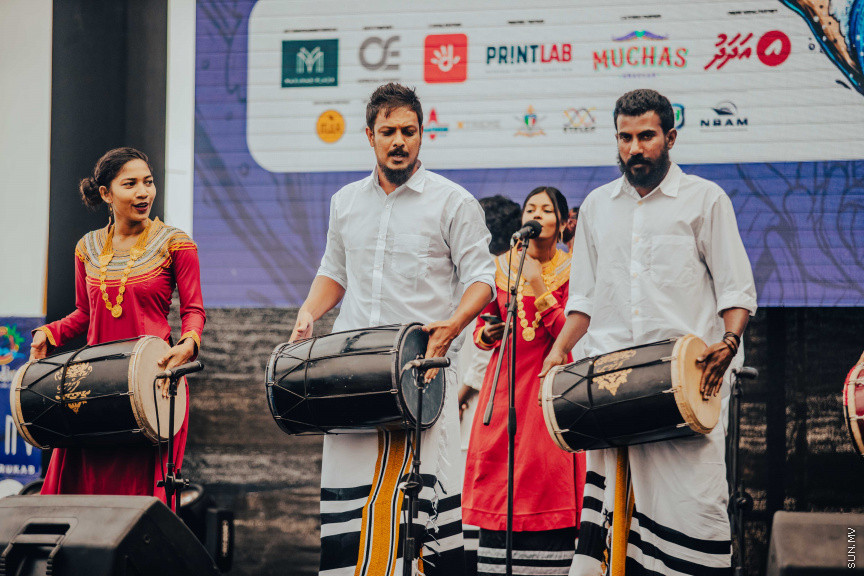 ވިޒިޓް މޯލްޑިވްސް ޕްރޯ 2022 އިފުތިތާހުކޮށްދެއްވުމުގެ ރަސްމިއްޔާތުގެ ތެރެއިން --- ސަން ފޮޓޯ/ މުޙައްމަދު ނާއިލް ހުސައިން

