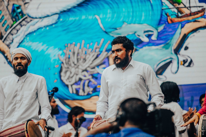 ވިޒިޓް މޯލްޑިވްސް ޕްރޯ 2022 އިފުތިތާހުކޮށްދެއްވުމުގެ ރަސްމިއްޔާތުގެ ތެރެއިން --- ސަން ފޮޓޯ/ މުޙައްމަދު ނާއިލް ހުސައިން

