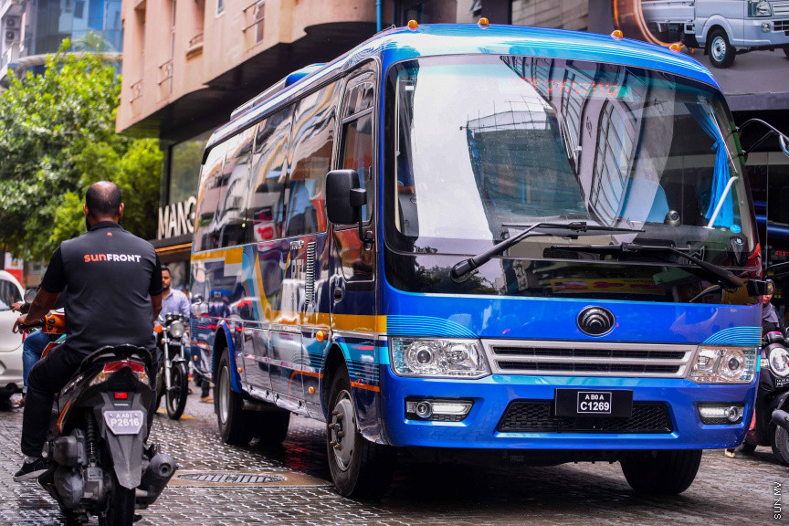 މާލޭގައި މިނީ ބަހުގެ ދަތުރުތައް ފެށުން -- ސަންފޮޓޯ/ ނާއިލް ހުސައިން