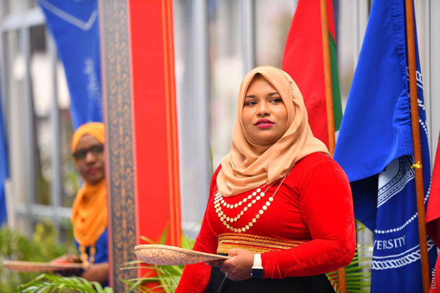 އެމްއެންޔޫ "ފަހި ކުތުބުޚާނާ" ހަރަކާތުގެ ތެރެއިން --- ސަން ފޮޓޯ/ ނާއިލް ހުސައިން