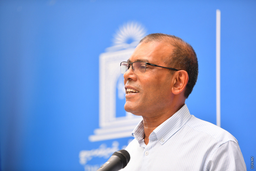 އެމްއެންޔޫ "ފަހި ކުތުބުޚާނާ" ހަރަކާތުގެ ތެރެއިން --- ސަން ފޮޓޯ/ ނާއިލް ހުސައިން