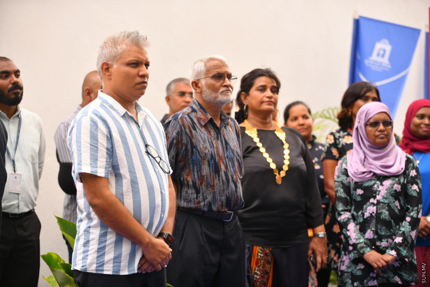 އެމްއެންޔޫ "ފަހި ކުތުބުޚާނާ" ހަރަކާތުގެ ތެރެއިން --- ސަން ފޮޓޯ/ ނާއިލް ހުސައިން