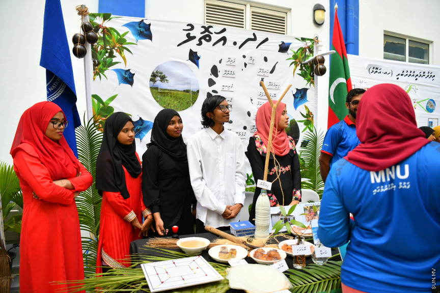 އެމްއެންޔޫ "ފަހި ކުތުބުޚާނާ" ހަރަކާތުގެ ތެރެއިން --- ސަން ފޮޓޯ/ ނާއިލް ހުސައިން