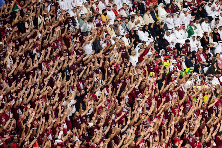 ގަތަރު ފީފާ ވޯލްޑުކަޕް 2022 - އިކުއަޑޯ އަދި ގަތަރު ބައްދަލުކުރި މެޗުގެ ތެރެއިން -- ފޮޓޯ/ ގެޓީ އިމޭޖަސް