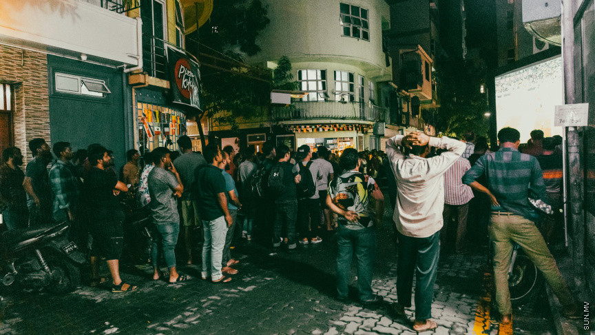 މާލޭގައި ވޯރލްޑް ކަޕްގެ ފޯރި --- ސަންފޮޓޯ/ ނާއިލް ހުސައިން