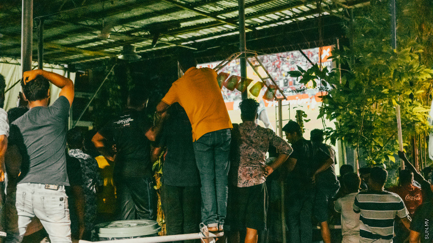 މާލޭގައި ވޯރލްޑް ކަޕްގެ ފޯރި --- ސަންފޮޓޯ/ ނާއިލް ހުސައިން